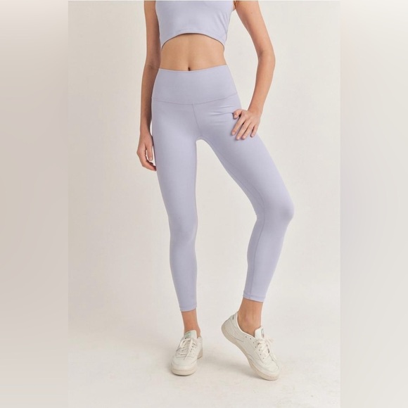 NEW • Lilac Purple High Rise Leggings • Size Small - Picture 4 of 5